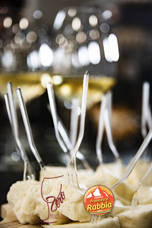 Francesco Rabbia e Zero- Enoteca Conviviale: collisione gastronomia per #Cheese19